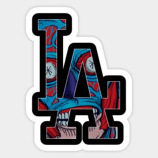 THEY LIVE IN LOS ANGELES Sticker